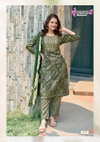 Shagun Vol 2 By Mystic 9 Rayon Foil Printed Kurti With Bottom Dupatta Wholesale Clothing Suppliers In India
